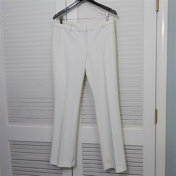 talbots winter white pants